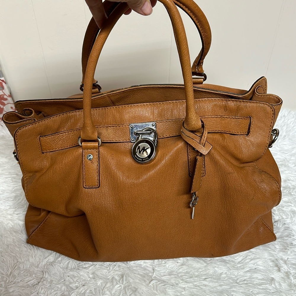 Micheal Kors Hamilton Acorn Brown X-Large Tote